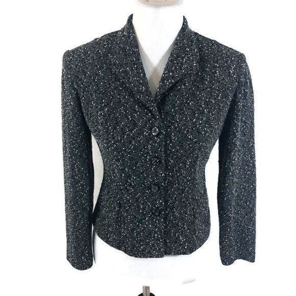 Sheri Martin‎ Two Piece Skirt Suit Vintage Size 6P - Picture 7 of 8